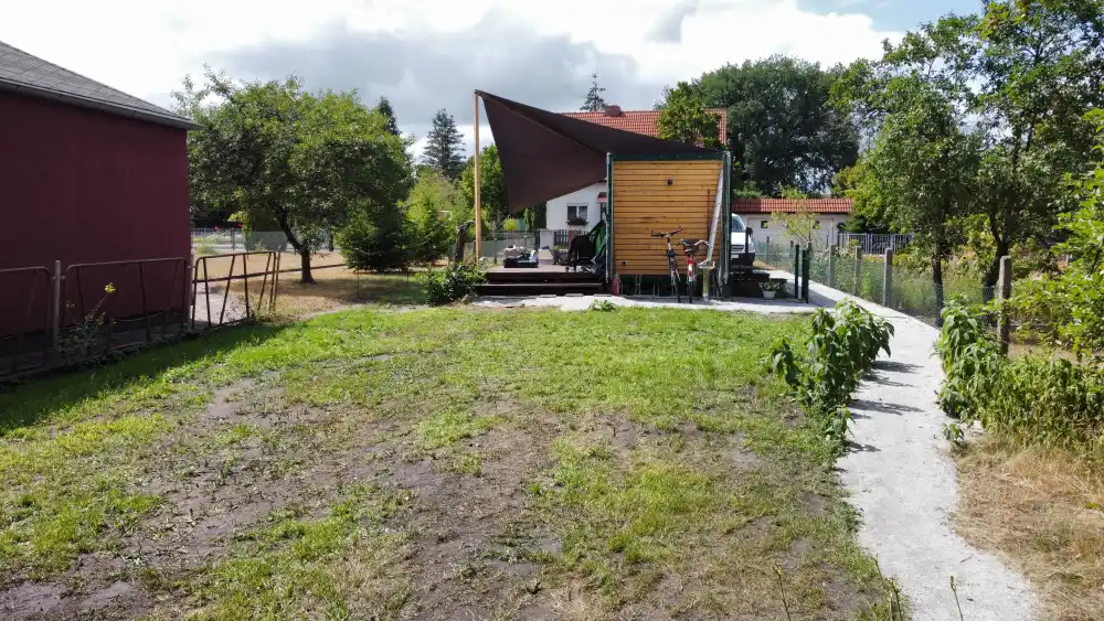 Stellplatz auf dem Tinyhof Welzow
