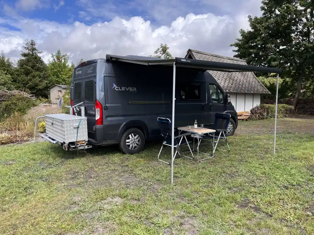 Stellplatz auf dem Tinyhof Welzow
