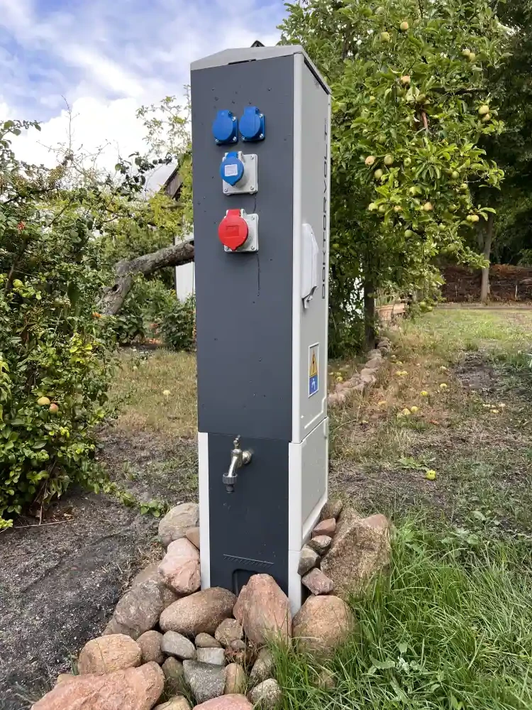 Stellplatz auf dem Tinyhof Welzow