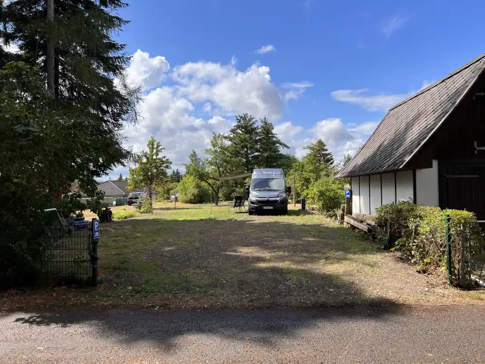 Stellplatz auf dem Tinyhof Welzow