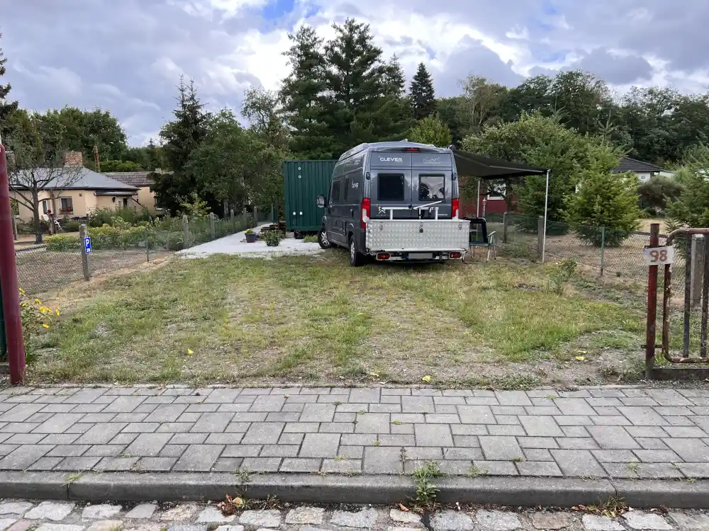 Stellplatz auf dem Tinyhof Welzow