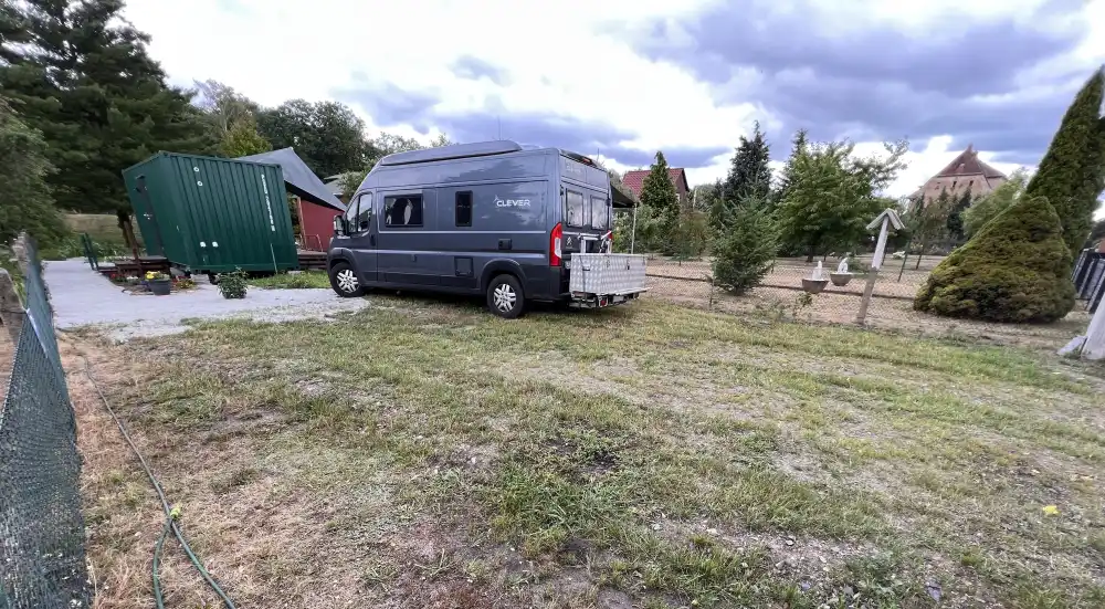 Stellplatz auf dem Tinyhof Welzow