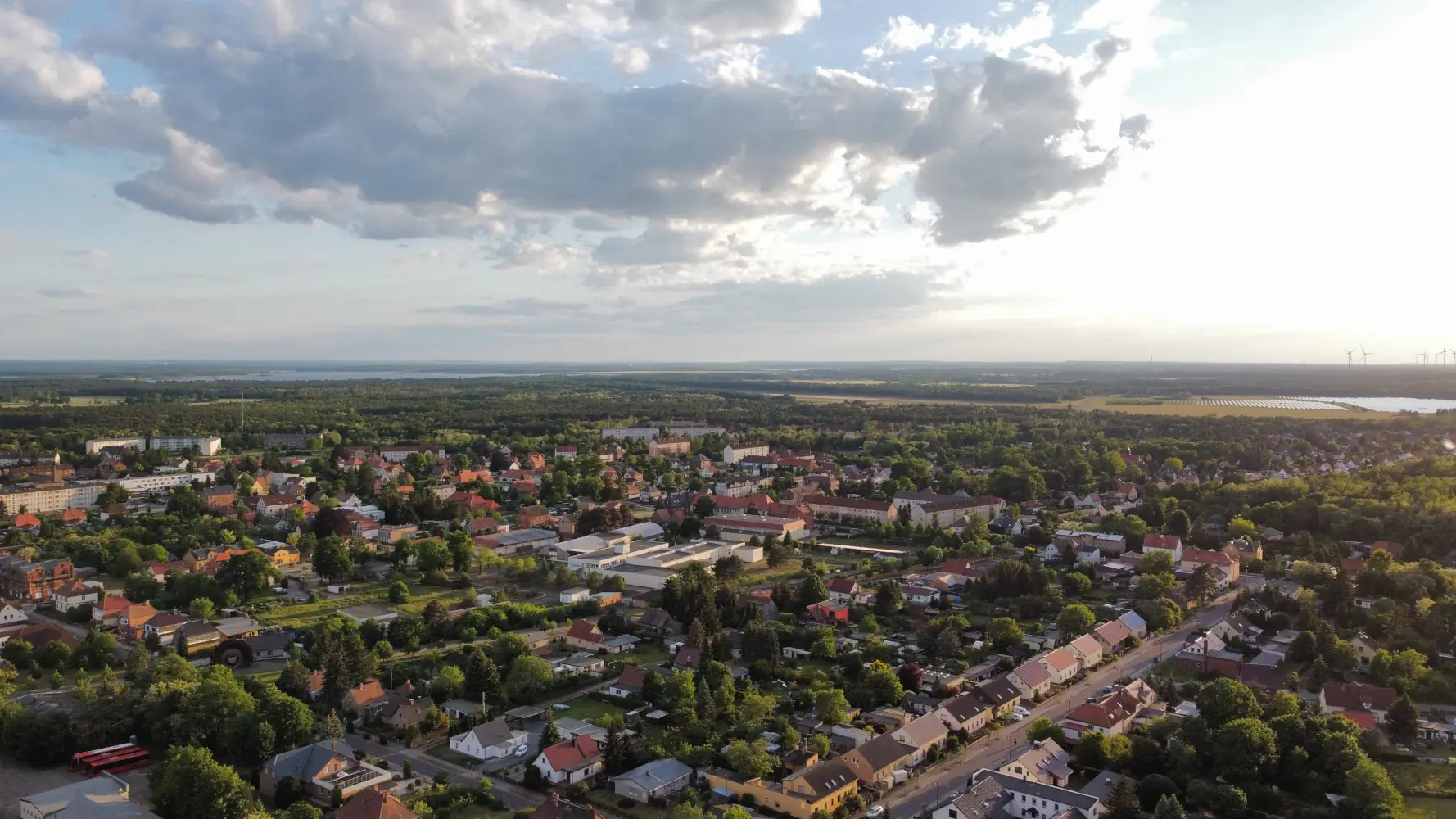 Welzow von oben